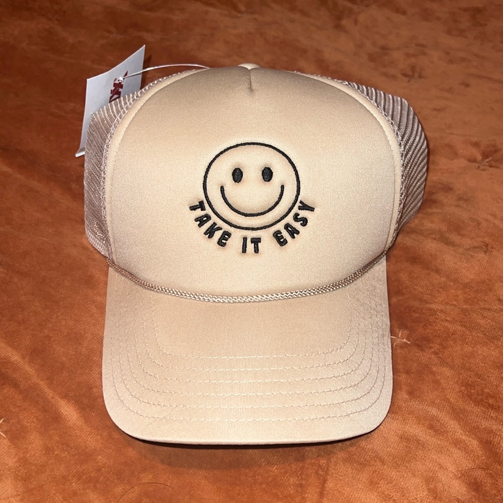 Take it easy trucker hat NWT